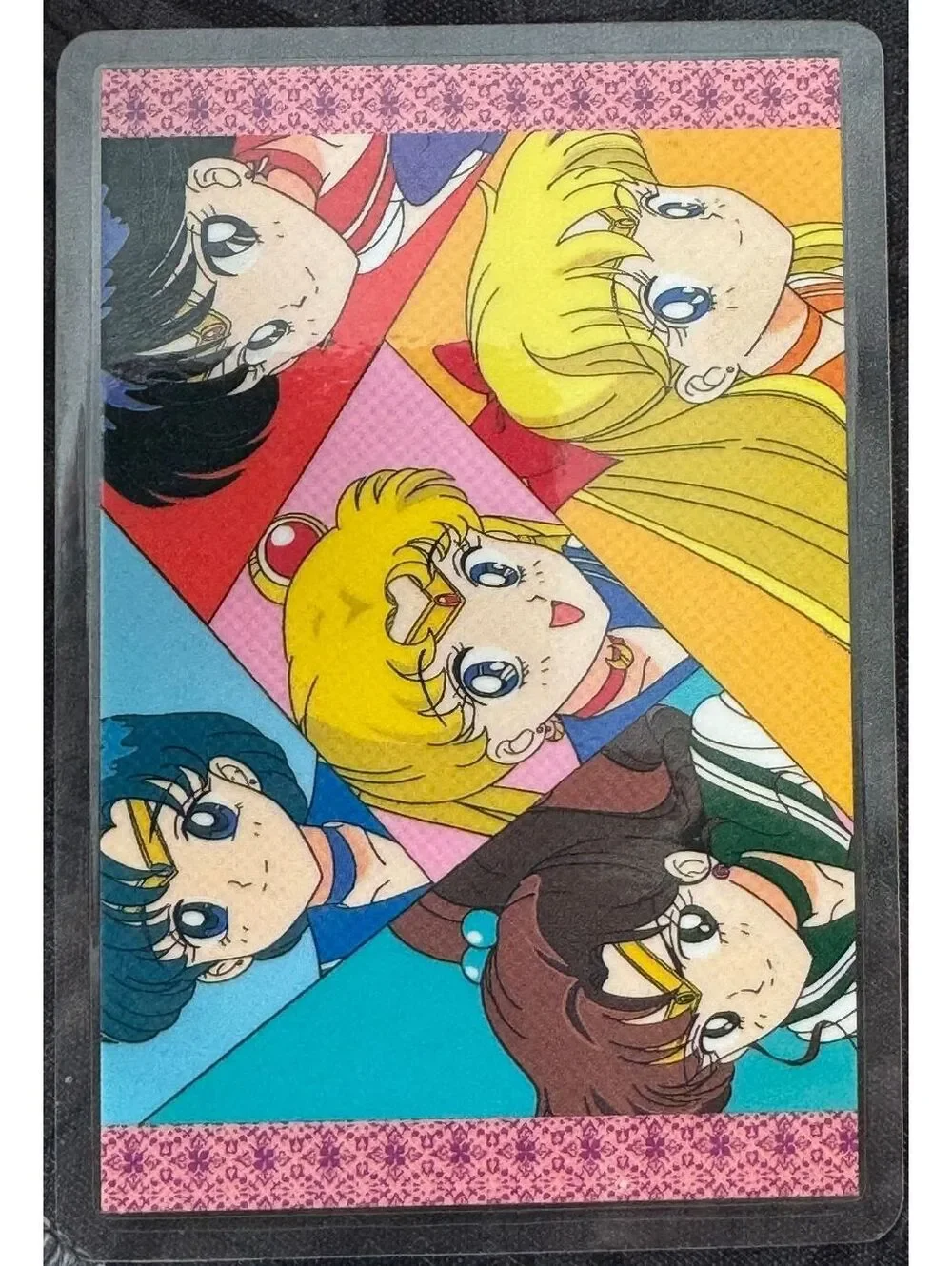1990s Movic Japanese Sailor Moon Guardian Senshi laminated Mint  card